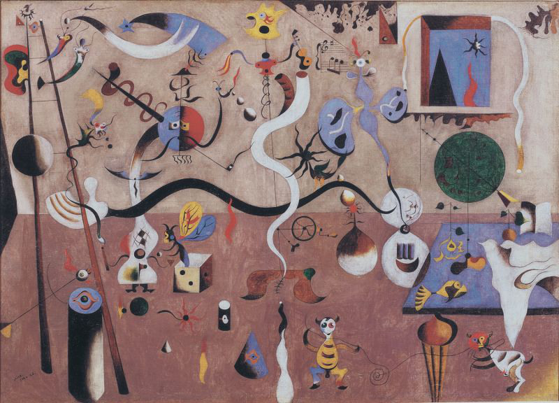 Harlequins Carnival by Joan Miro